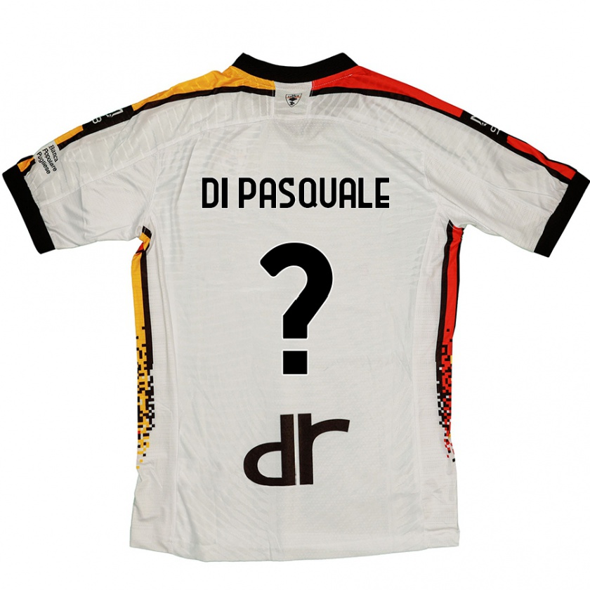 Kandiny Dames Alessandro Di Pasquale #0 Wit Zwart Uitshirt Uittenue 2024/25 T-Shirt België