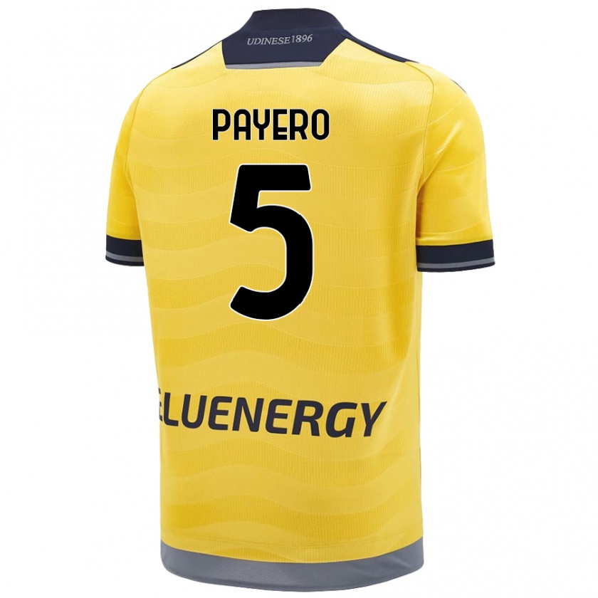 Kandiny Damen Martín Payero #5 Golden Auswärtstrikot Trikot 2024/25 T-Shirt Österreich