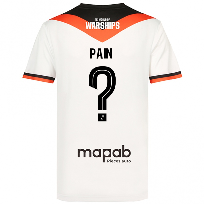 Kandiny Mujer Camiseta Ilan Pain #0 Blanco 2ª Equipación 2024/25 La Camisa