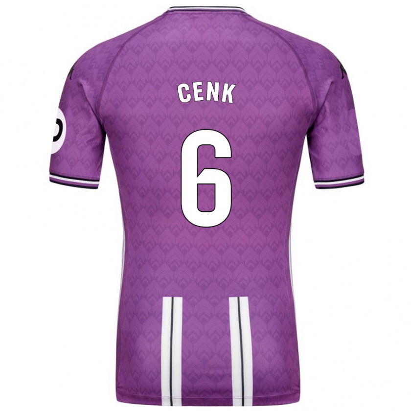 Kandiny Bambino Maglia Cenk Özkacar #6 Viola Bianco Kit Gara Home 2024/25 Maglietta