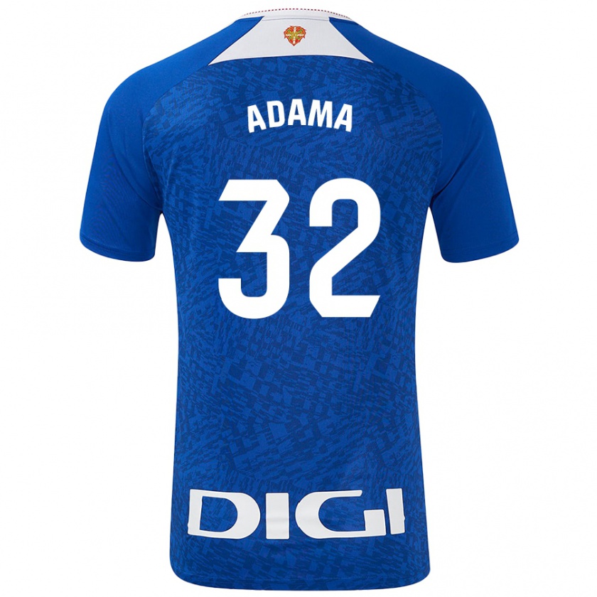 Kandiny Bambino Maglia Adama Boiro #32 Blu Royal Kit Gara Away 2024/25 Maglietta