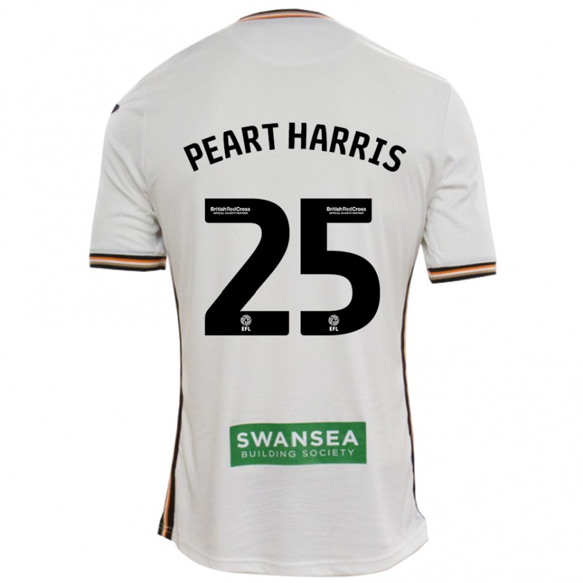 Kandiny Bambino Maglia Myles Peart-Harris #25 Bianco Kit Gara Home 2024/25 Maglietta