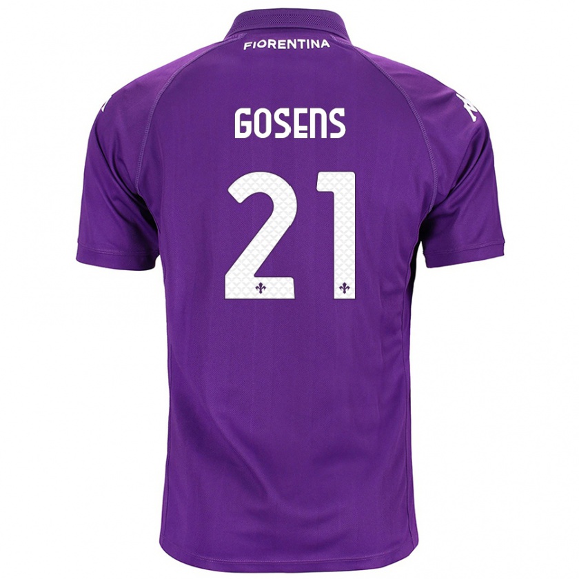 Kandiny Uomo Maglia Robin Gosens #21 Viola Kit Gara Home 2024/25 Maglietta