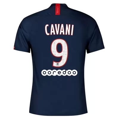 Hombre Camiseta Edinson Cavani 9 1ª Equipación Azul Real 2019/20 La Camisa México