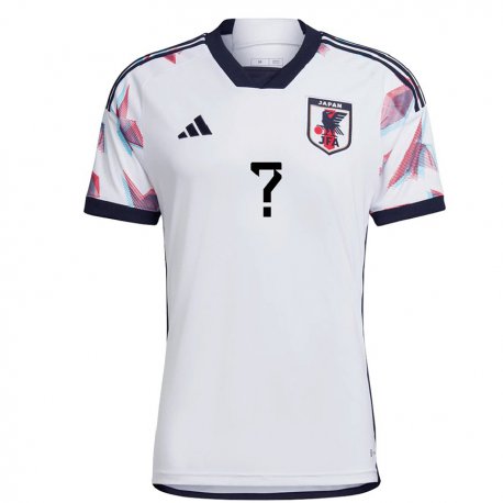 Kandiny Niño Camiseta Japón Su Nombre #0 Blanco 2ª Equipación 22-24 La Camisa