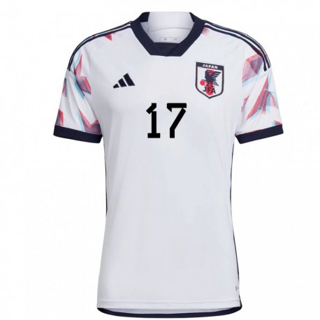 Kandiny Niño Camiseta Japón Ao Tanaka #17 Blanco 2ª Equipación 22-24 La Camisa