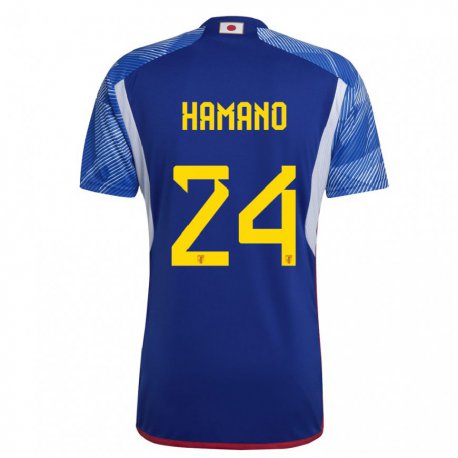 Kandiny Niño Camiseta Japón Maika Hamano #24 Azul Real 1ª Equipación 22-24 La Camisa