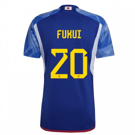 Kandiny Niño Camiseta Japón Taichi Fukui #20 Azul Real 1ª Equipación 22-24 La Camisa