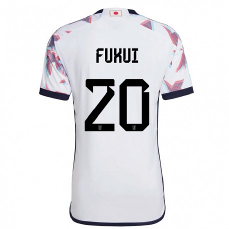 Kandiny Niño Camiseta Japón Taichi Fukui #20 Blanco 2ª Equipación 22-24 La Camisa