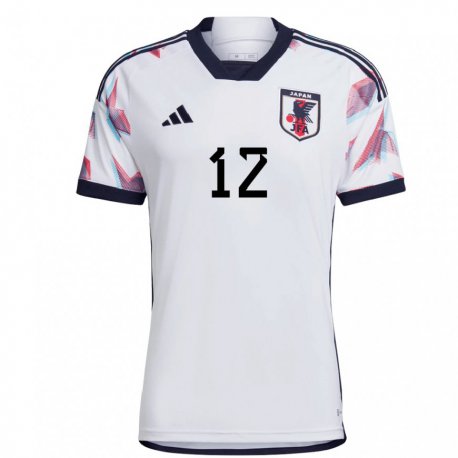 Kandiny Niño Camiseta Japón Keisuke Nakamura #12 Blanco 2ª Equipación 22-24 La Camisa