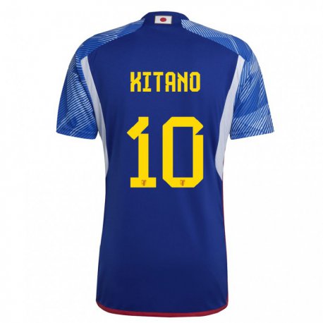 Kandiny Herren Japanische Sota Kitano #10 Königsblau Heimtrikot Trikot 22-24 T-shirt Österreich