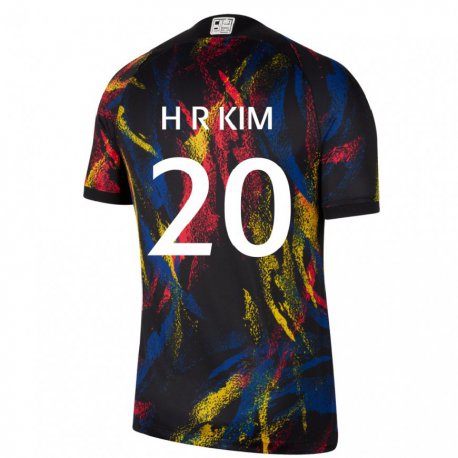 Kandiny Uomo Maglia Corea Del Sud Kim Hye Ri #20 Multicolore Kit Gara Away 22-24 Maglietta