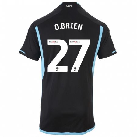 Kandiny Bambino Maglia Shannon O.brien #27 Nero Kit Gara Away 2023/24 Maglietta