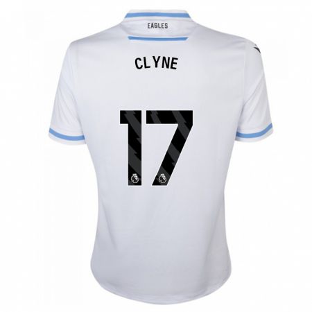 Kandiny Bambino Maglia Nathaniel Clyne #17 Bianco Kit Gara Away 2023/24 Maglietta