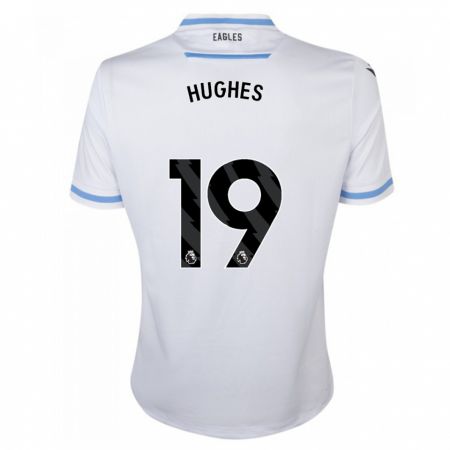 Kandiny Bambino Maglia Will Hughes #19 Bianco Kit Gara Away 2023/24 Maglietta