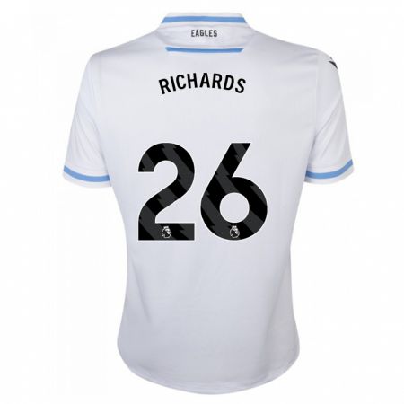 Kandiny Bambino Maglia Chris Richards #26 Bianco Kit Gara Away 2023/24 Maglietta