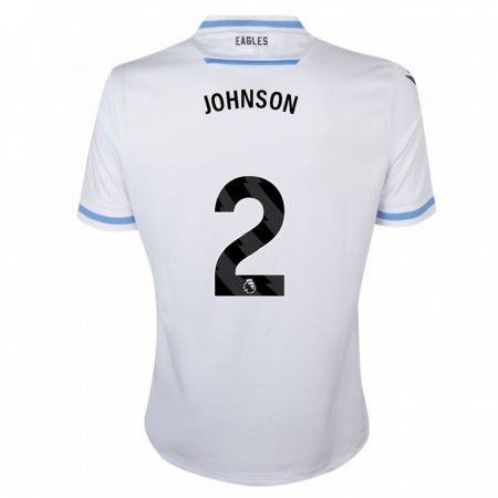 Kandiny Bambino Maglia Annabel Johnson #2 Bianco Kit Gara Away 2023/24 Maglietta