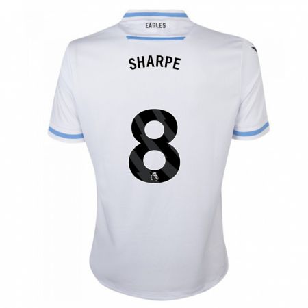 Kandiny Bambino Maglia Molly-Mae Sharpe #8 Bianco Kit Gara Away 2023/24 Maglietta