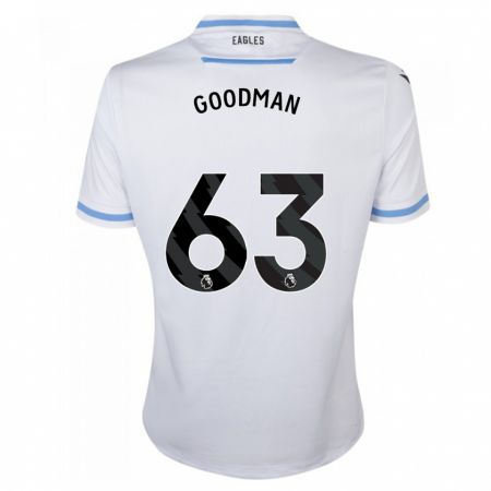 Kandiny Bambino Maglia Owen Goodman #63 Bianco Kit Gara Away 2023/24 Maglietta