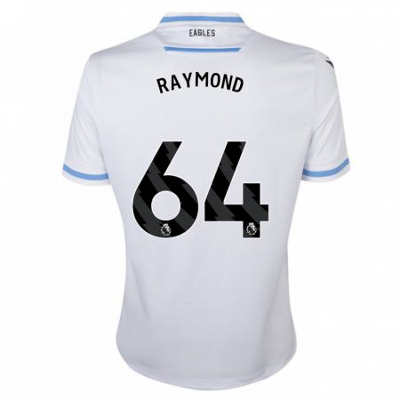 Kandiny Kinderen Jadan Raymond #64 Wit Uitshirt Uittenue 2023/24 T-Shirt België