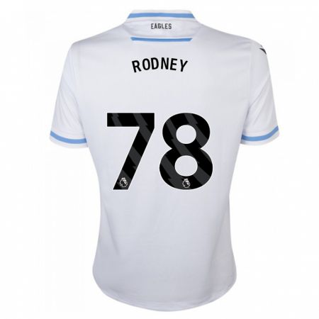 Kandiny Kinder Kaden Rodney #78 Weiß Auswärtstrikot Trikot 2023/24 T-Shirt Österreich