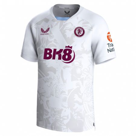 Kandiny Kinderen Youri Tielemans #8 Wit Uitshirt Uittenue 2023/24 T-Shirt België