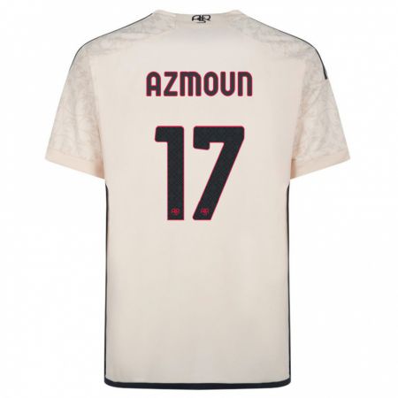 Kandiny Kinder Sardar Azmoun #17 Cremefarben Auswärtstrikot Trikot 2023/24 T-Shirt Österreich