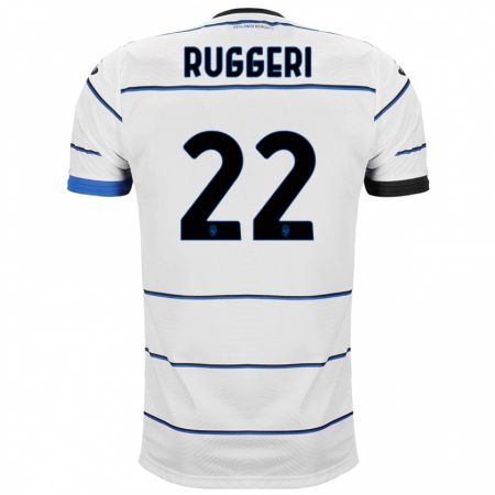 Kandiny Kinder Matteo Ruggeri #22 Weiß Auswärtstrikot Trikot 2023/24 T-Shirt Österreich