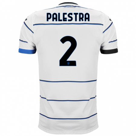 Kandiny Bambino Maglia Marco Palestra #2 Bianco Kit Gara Away 2023/24 Maglietta