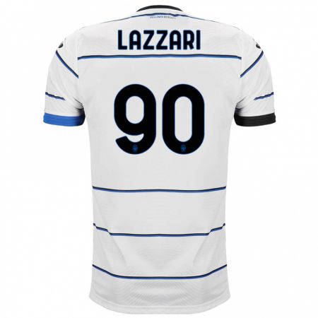 Kandiny Bambino Maglia Ilaria Lazzari #90 Bianco Kit Gara Away 2023/24 Maglietta