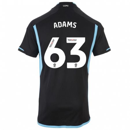 Kandiny Uomo Maglia Bayli Spencer Adams #63 Nero Kit Gara Away 2023/24 Maglietta