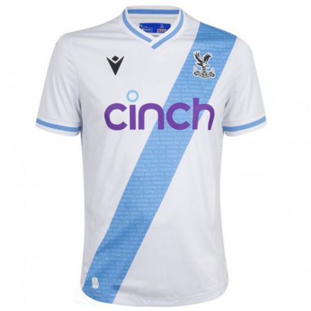 Kandiny Hombre Camiseta Jackson Izquierdo #61 Blanco 2ª Equipación 2023/24 La Camisa