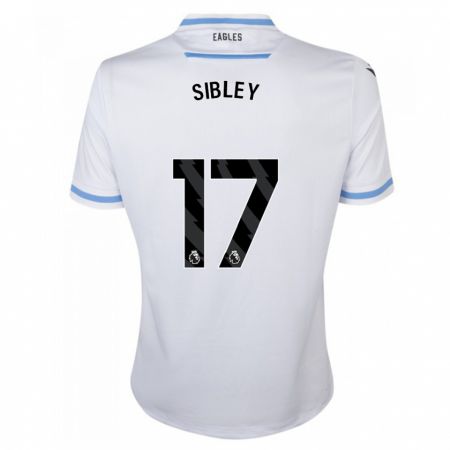 Kandiny Hombre Camiseta Isabella Sibley #17 Blanco 2ª Equipación 2023/24 La Camisa