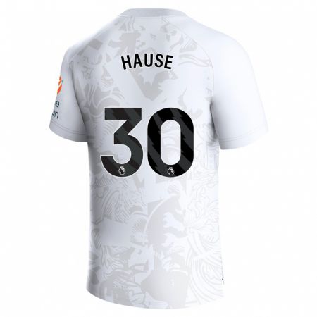 Kandiny Uomo Maglia Kortney Hause #30 Bianco Kit Gara Away 2023/24 Maglietta