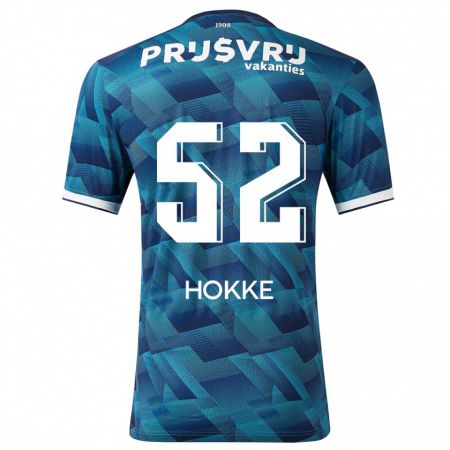 Kandiny Heren Milan Hokke #52 Blauw Uitshirt Uittenue 2023/24 T-Shirt België