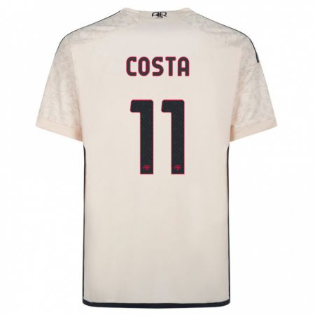 Kandiny Herren João Costa #11 Cremefarben Auswärtstrikot Trikot 2023/24 T-Shirt Österreich