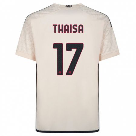 Kandiny Herren Thaisa #17 Cremefarben Auswärtstrikot Trikot 2023/24 T-Shirt Österreich