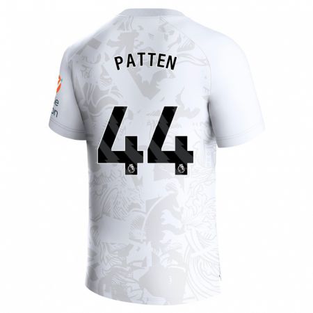 Kandiny Donna Maglia Anna Patten #44 Bianco Kit Gara Away 2023/24 Maglietta