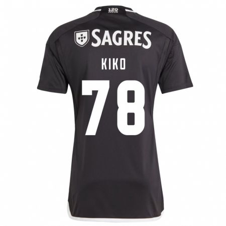 Kandiny Donna Maglia Kiko #78 Nero Kit Gara Away 2023/24 Maglietta