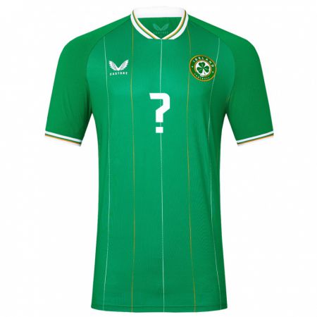 Kandiny Niño Camiseta Irlanda Jake Griffin #0 Verde 1ª Equipación 24-26 La Camisa