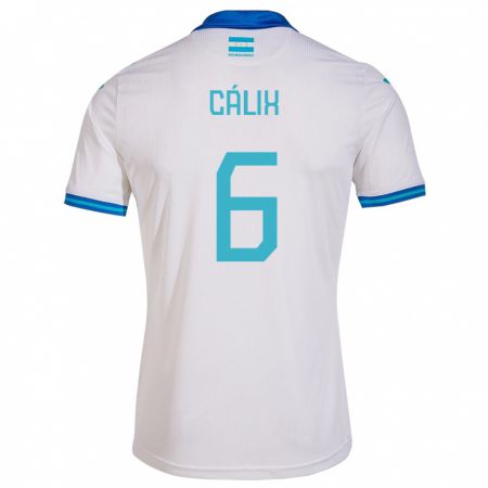 Kandiny Uomo Maglia Honduras Noel Cálix #6 Bianco Kit Gara Home 24-26 Maglietta