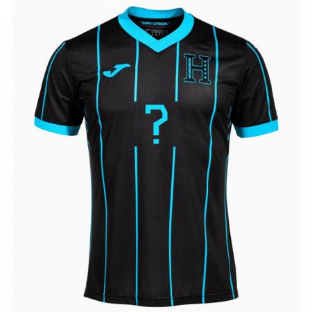 Kandiny Uomo Maglia Honduras Emelly Chicas #0 Nero Kit Gara Away 24-26 Maglietta