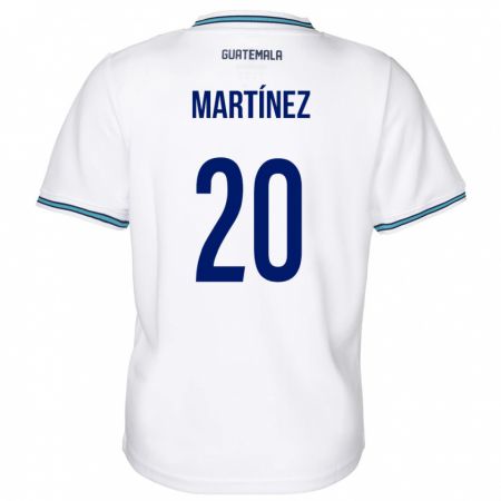 Kandiny Mujer Camiseta Guatemala Ana Lucía Martínez #20 Blanco 1ª Equipación 24-26 La Camisa