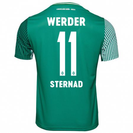 Kandiny Bambino Maglia Maja Sternad #11 Verde Kit Gara Home 2023/24 Maglietta