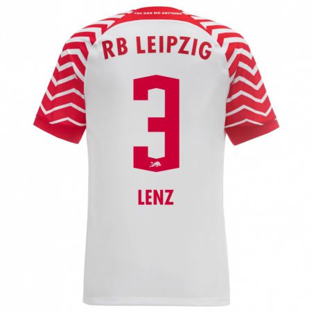 Kandiny Bambino Maglia Christopher Lenz #3 Bianco Kit Gara Home 2023/24 Maglietta