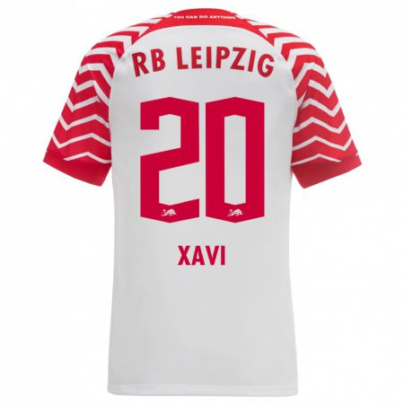 Kandiny Niño Camiseta Xavi Simons #20 Blanco 1ª Equipación 2023/24 La Camisa