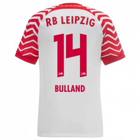 Kandiny Kinder Anton Bulland #14 Weiß Heimtrikot Trikot 2023/24 T-Shirt Österreich