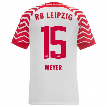 Kandiny Bambino Maglia Tim Meyer #15 Bianco Kit Gara Home 2023/24 Maglietta