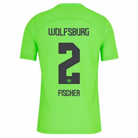 Kandiny Bambino Maglia Kilian Fischer #2 Verde Kit Gara Home 2023/24 Maglietta