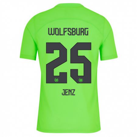 Kandiny Bambino Maglia Moritz Jenz #25 Verde Kit Gara Home 2023/24 Maglietta